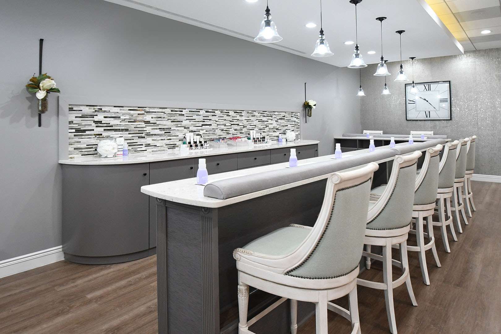 Magnolias nail salon Interior Design Portfolio