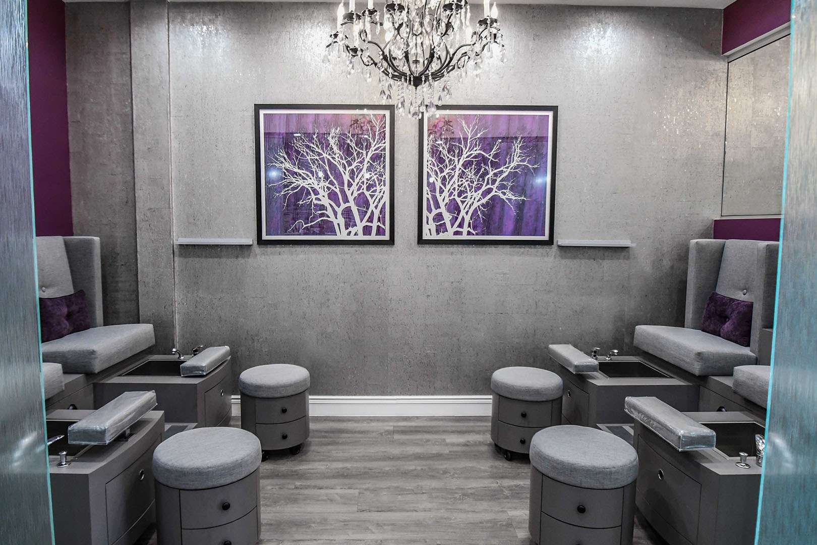 Magnolias nail salon Interior Design Portfolio