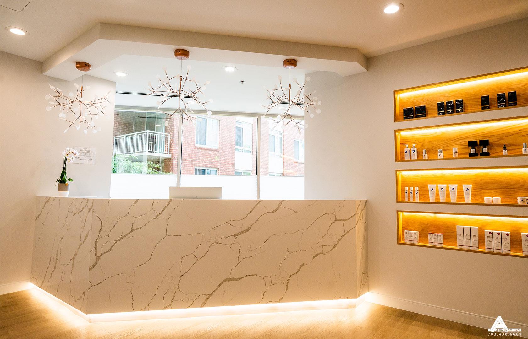 Arlington dermatology Interior Design Portfolio