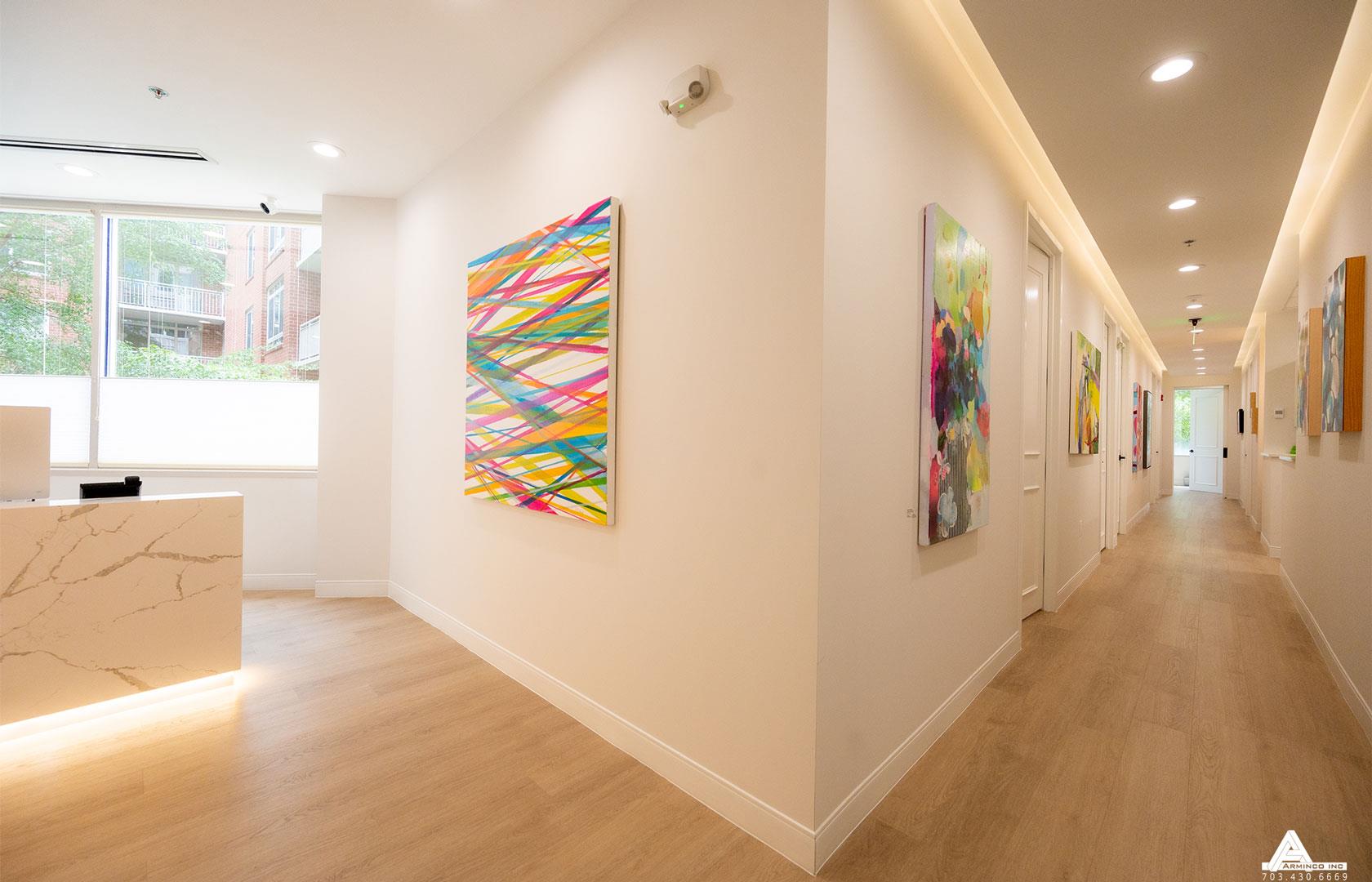 Arlington dermatology Interior Design Portfolio