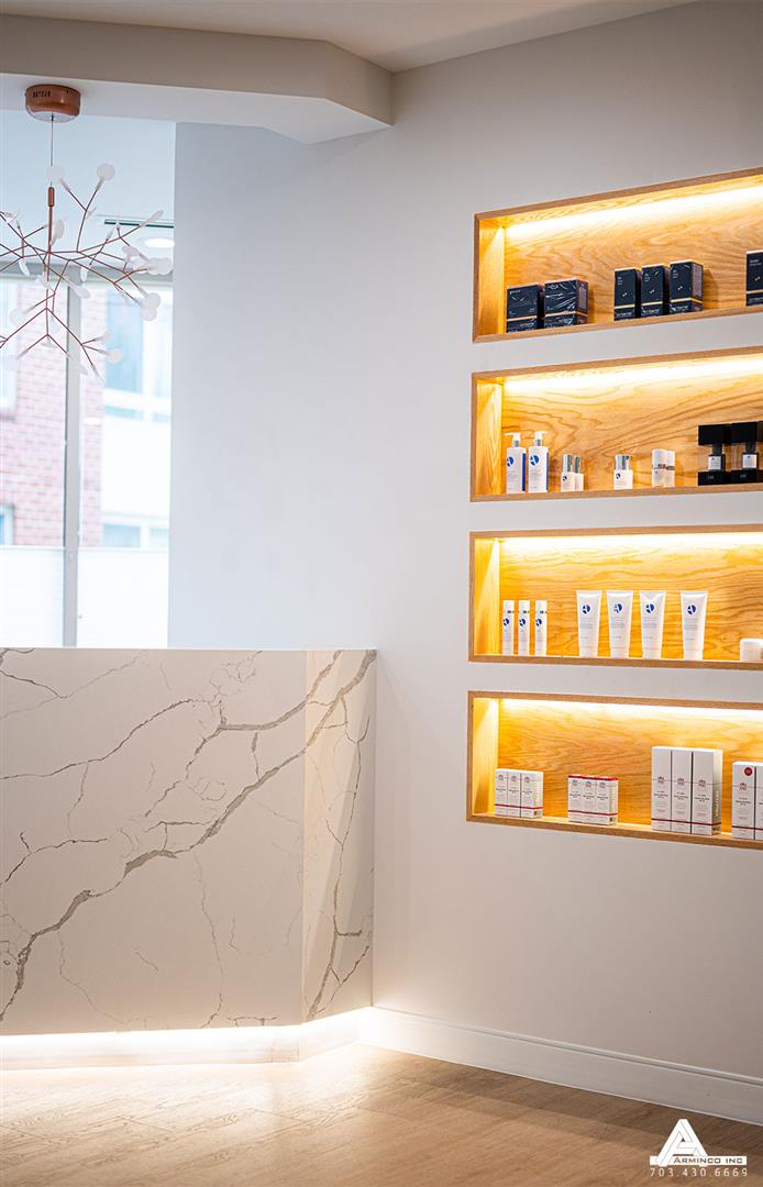 Arlington dermatology Interior Design Portfolio