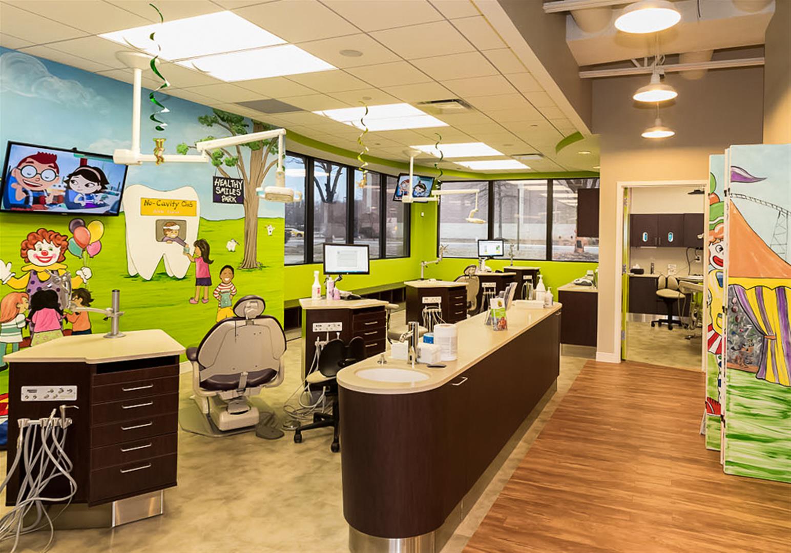 Berry's children dental Interior Design Portfolio