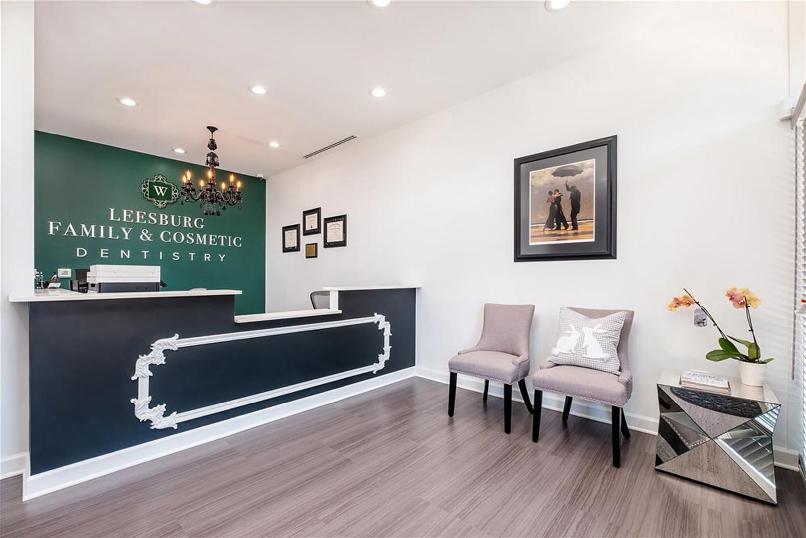 Leesburg family and cosmetic dentistry Interior Design Portfolio