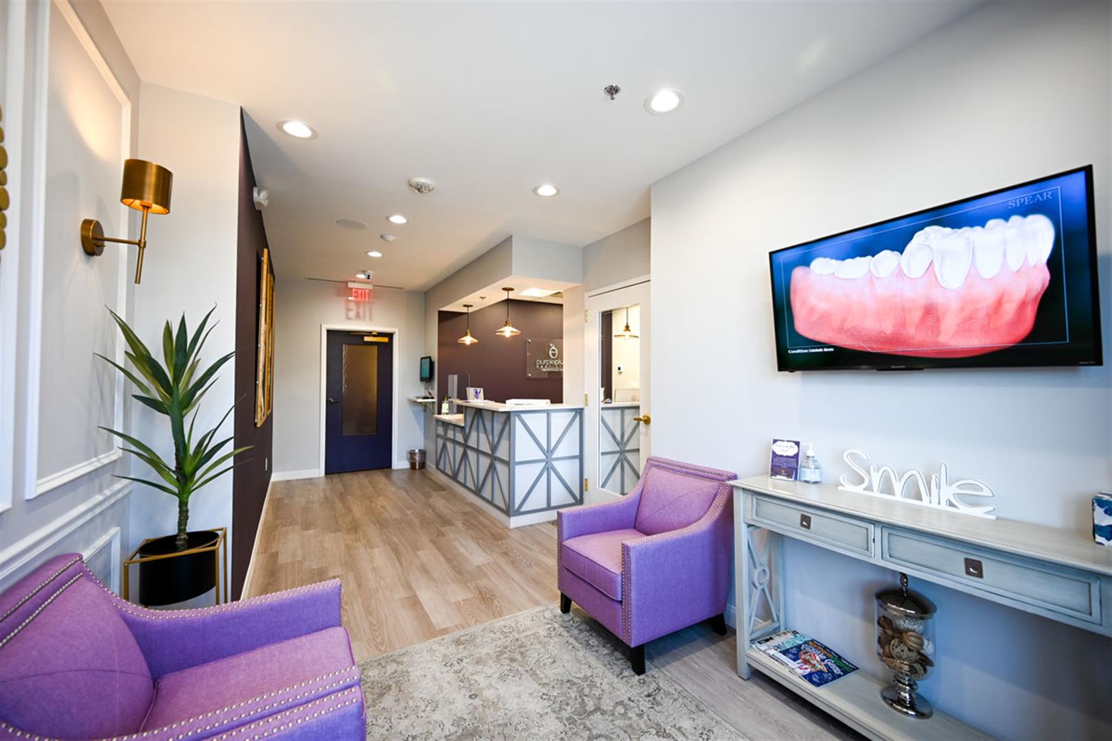 Purple plum dentistry Interior Design Portfolio