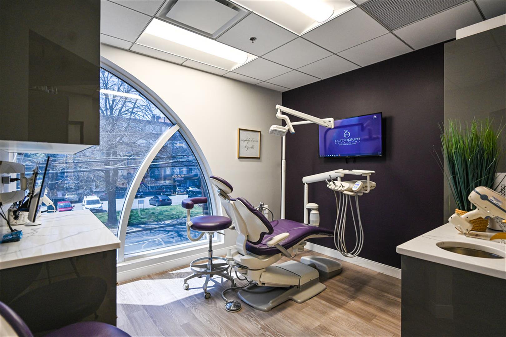 Purple plum dentistry Interior Design Portfolio