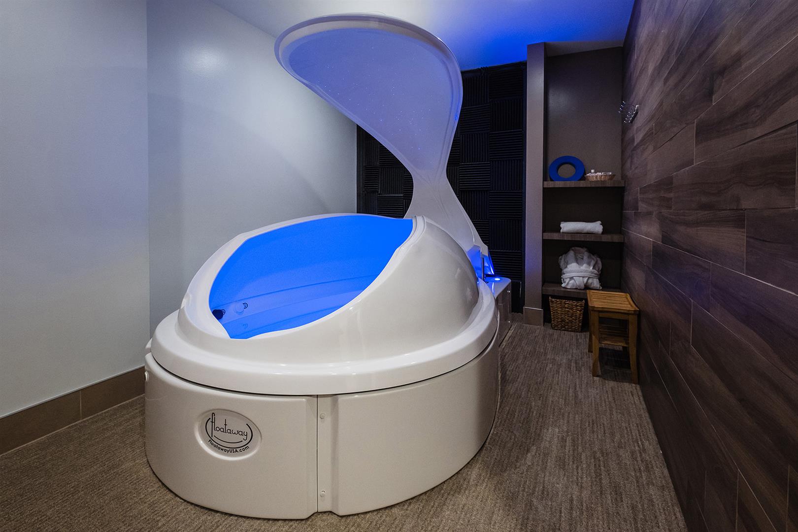 Synergy float center Interior Design Portfolio